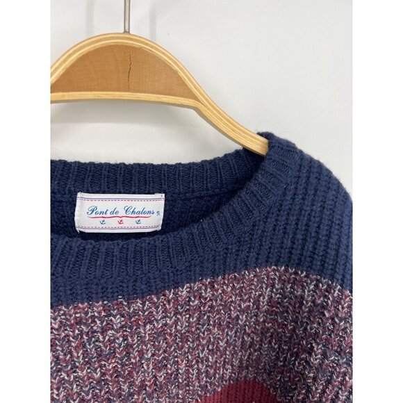 Pont de Chalons Womens Pullover Wool Blend Sweater Approx. Size Small/Medium - Picture 2 of 4